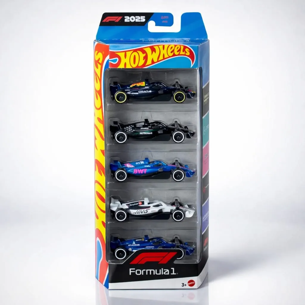 HOT WHEELS F1 pack 2025