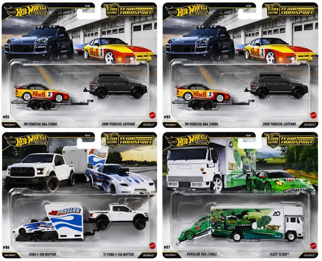 Hot Wheels Team Transport – Car Culture Premium Set of 4