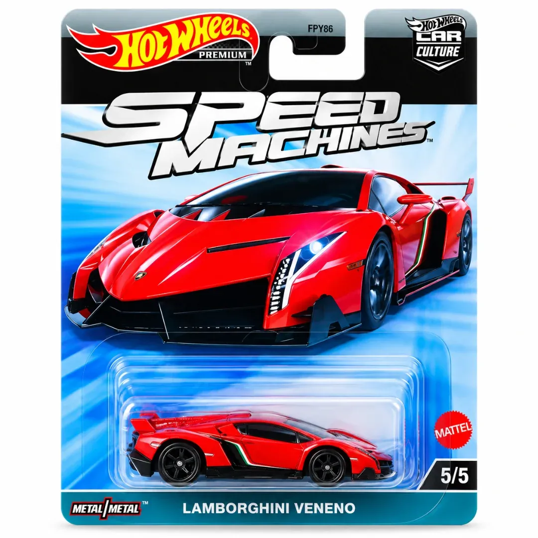 Hot Wheels Premium – Lamborghini Veneno | Speed Machines