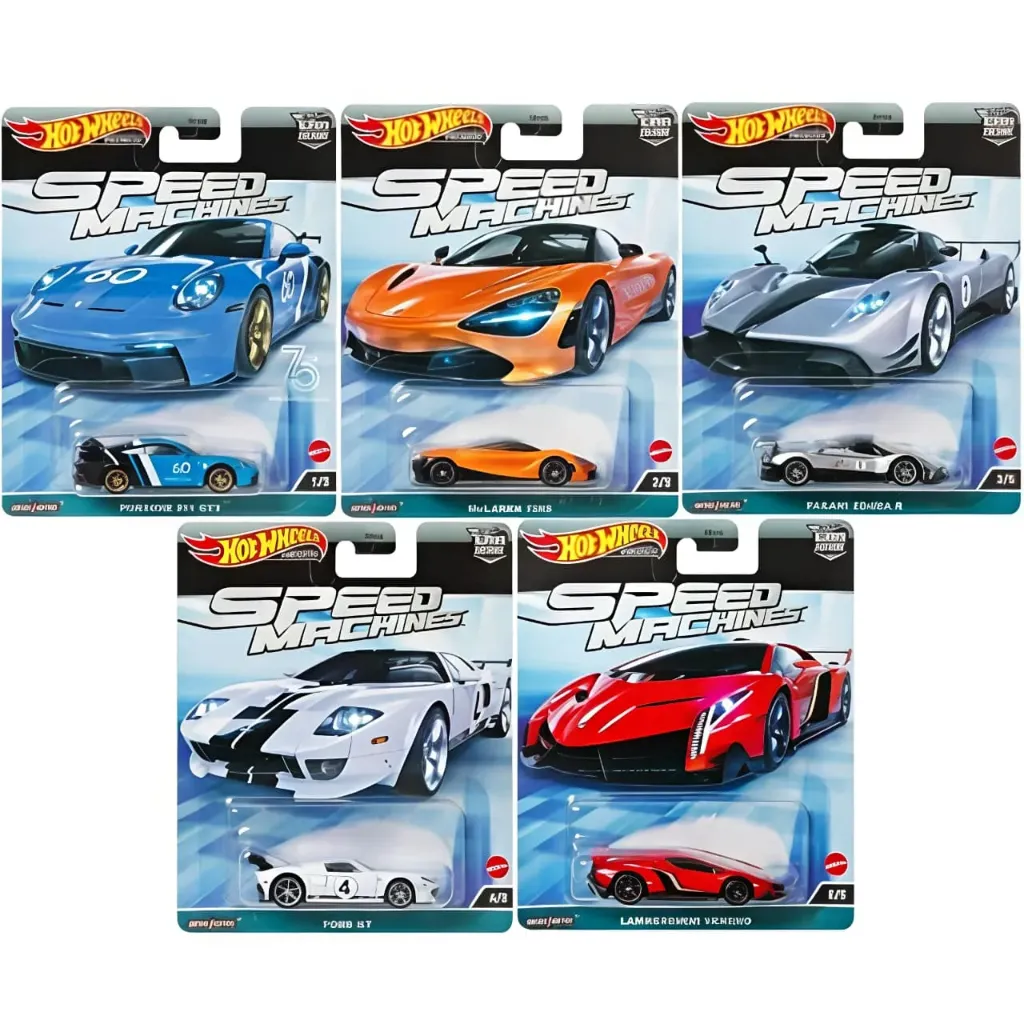 Hot Wheels Speed Machines – Complete Set