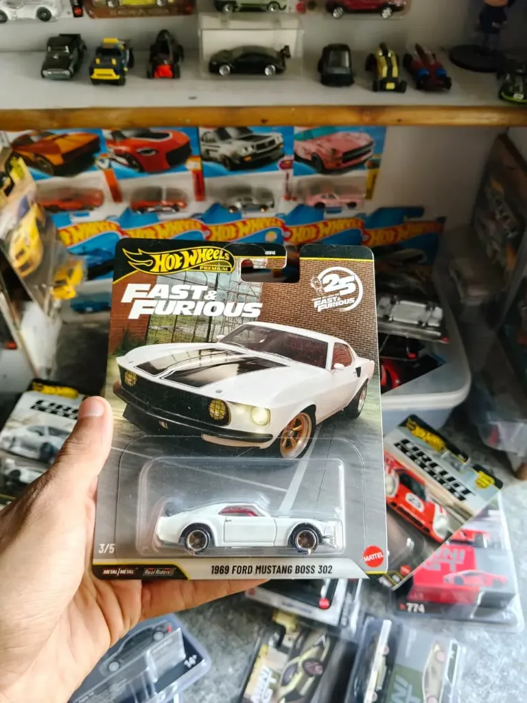 Hot Wheels 1969 Ford Mustang Boss 302 (Fast & Furious Premium)