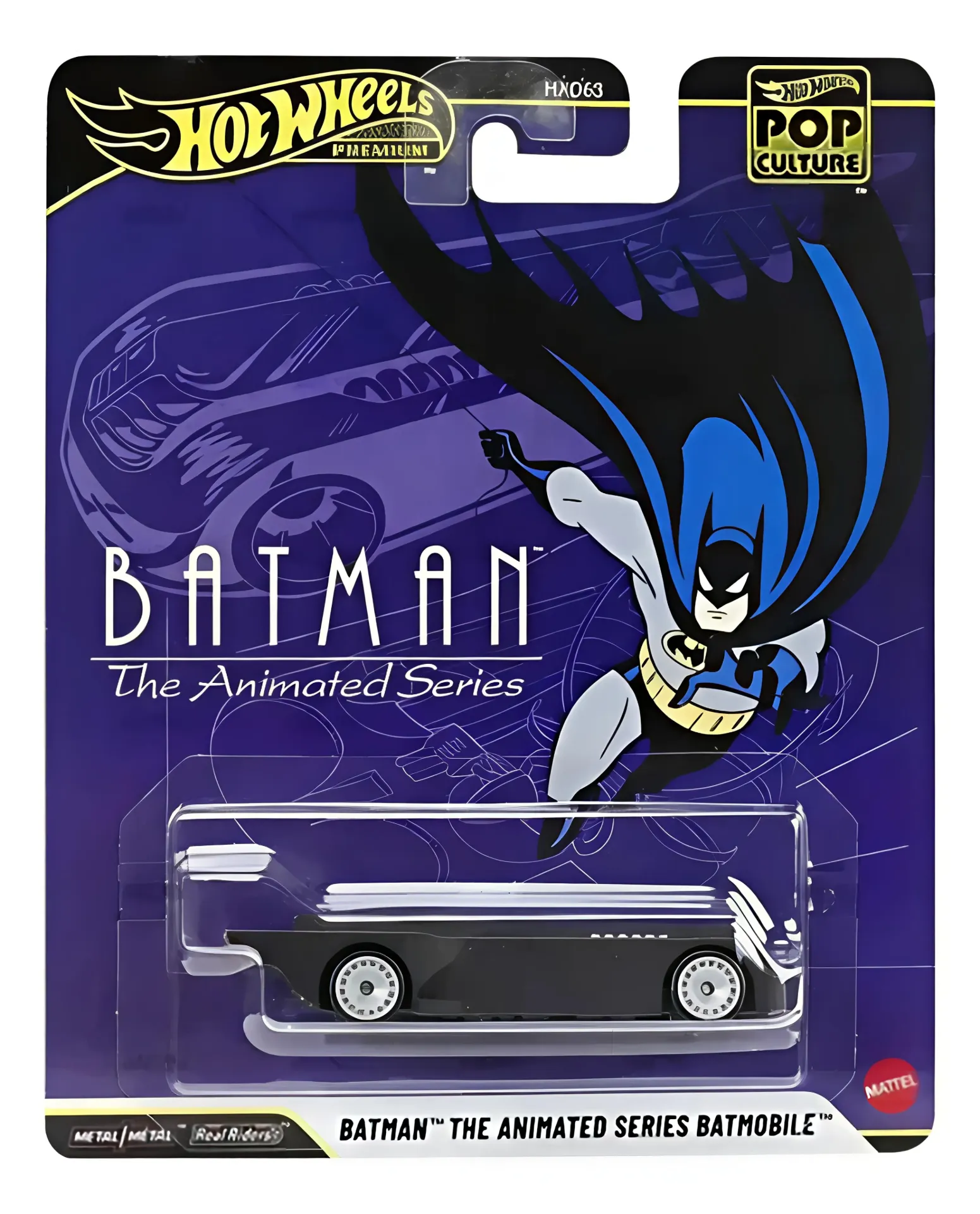 Barman the animated series Batmobile (Usa imported)