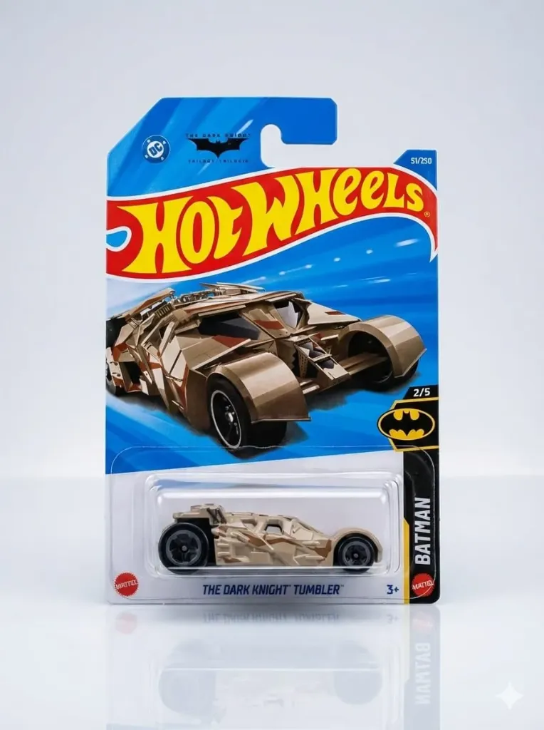 THE DARK KNIGHT TUMBLER Hot Wheeels