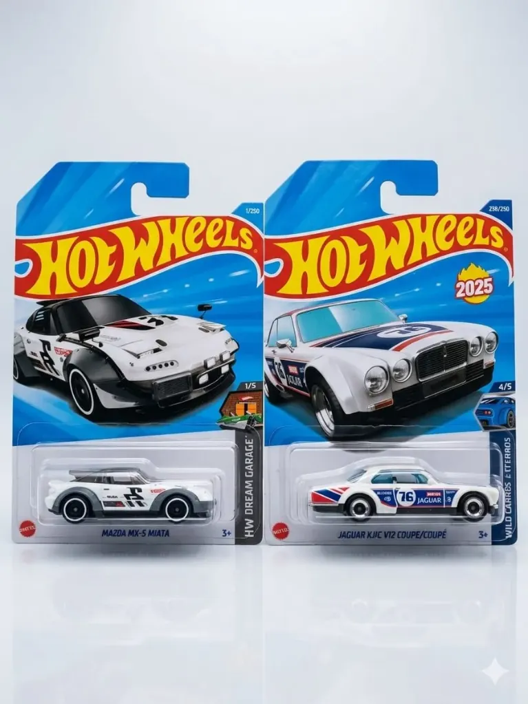 MAZDA MX-5 AND JAGUAR KJIC V12 COUPE