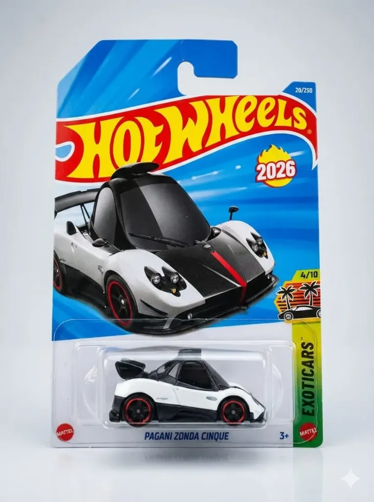 PAGANI ZONDA CINQUE Hot Wheels