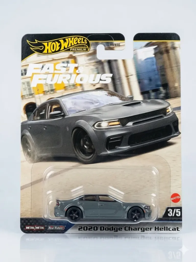 Hot Wheels 2020 Dodge Charger Hellcat (Fast & Furious Premium)