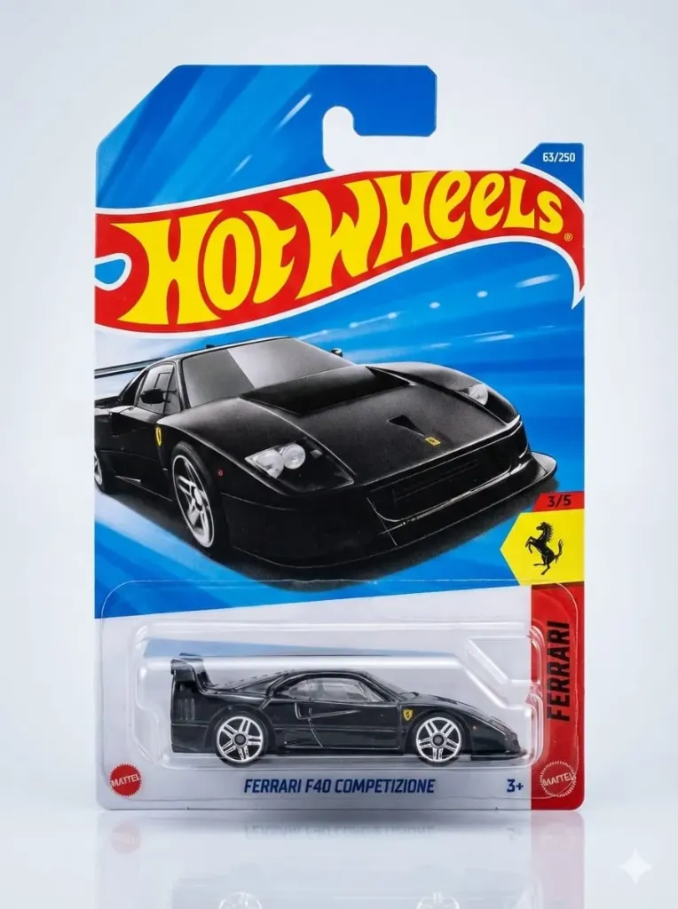 FERRARI F40 COMPETIZIONE Hot Wheels