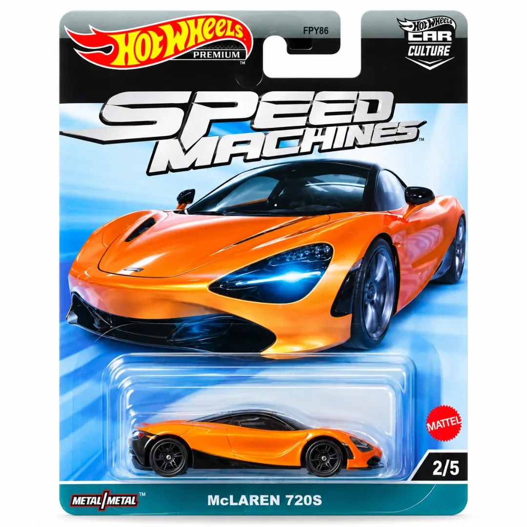 Hot Wheels Premium – McLaren 720S | Speed Machines