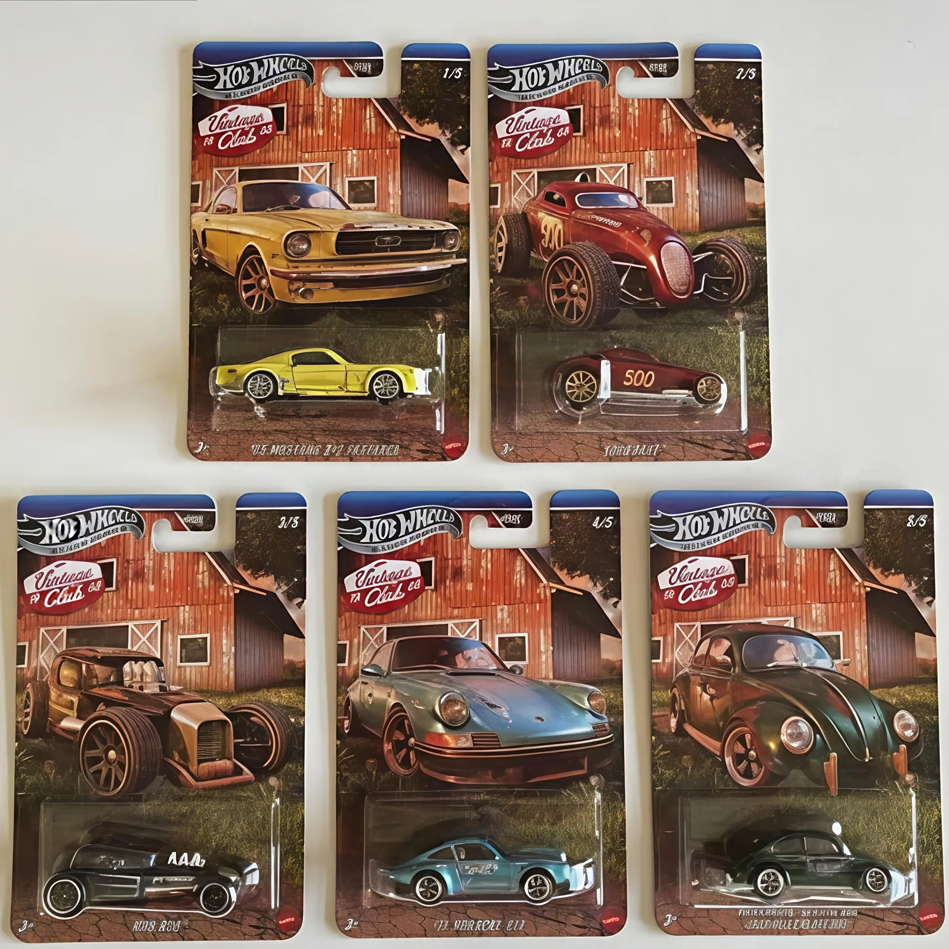Vintage club silver series full set of 5 (year-2025)