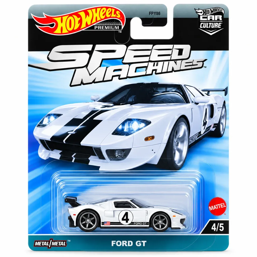 Hot Wheels Premium – Ford GT | Speed Machines